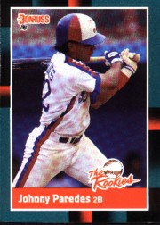 1988 Donruss Rookies Baseball Cards    029      Johnny Paredes